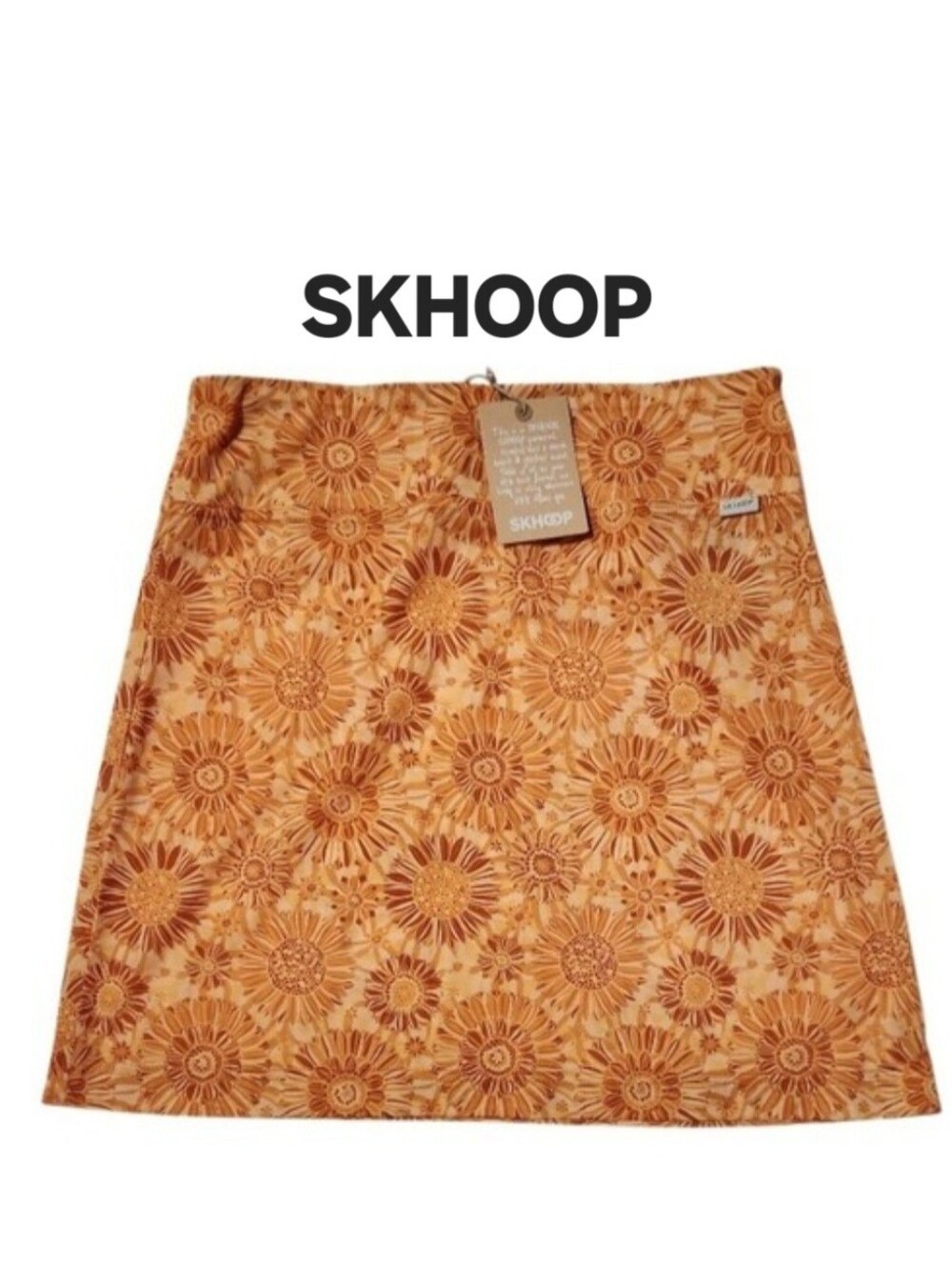 SKHOOP Eva Sunflower Pattern Skirt Oeko-Tex Standard 100 Size 02 S